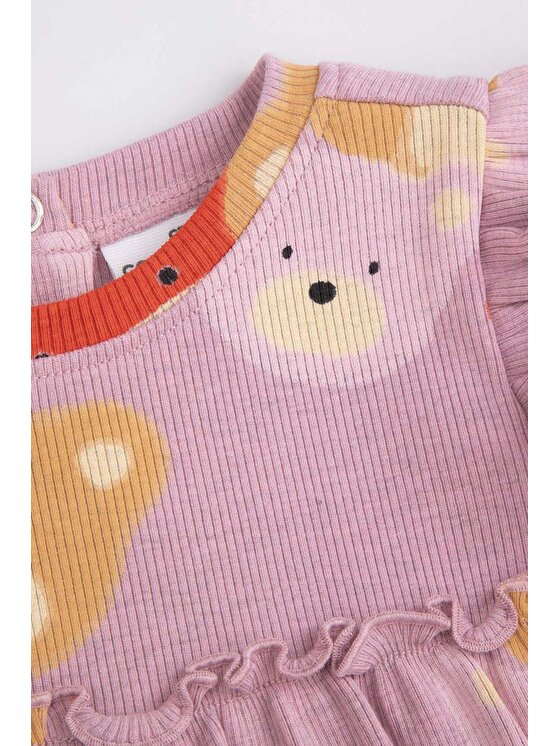 Coccodrillo Coccodrillo Šaty ZC5129601TGN-033 Růžová Regular Fit