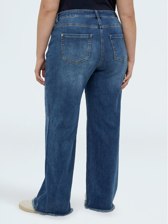 Fiorella Rubino Fiorella Rubino Jeansy P467T005168N024 Niebieski Regular Fit