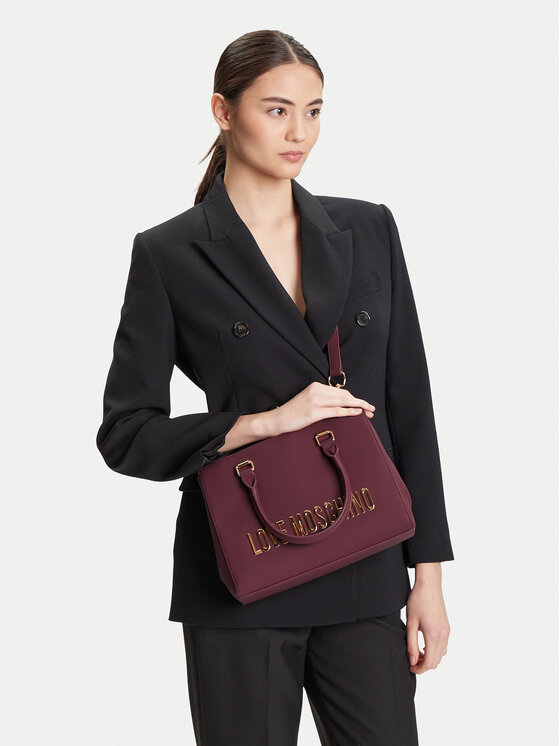 LOVE MOSCHINO LOVE MOSCHINO Ročna torba JC4022PP1NKD0552 Bordo rdeča