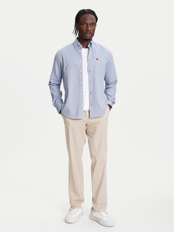HUGO HUGO Košulja Evito 50479302 Plava Slim Fit