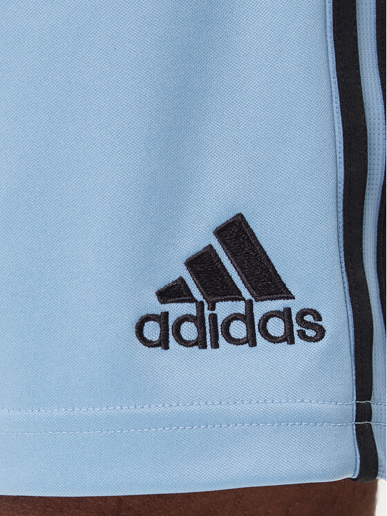 adidas adidas Sporta šorti Teamgeist adicolor JW1348 Gaiši zils Regular Fit