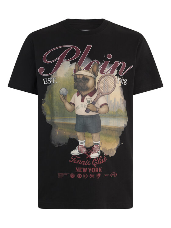 PHILIPP PLEIN PHILIPP PLEIN T-Shirt 30551 Czarny Regular Fit