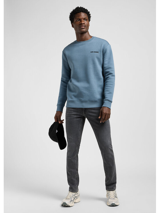 Lee Lee Bluza REGULAR CORE SWS Niebieski Regular Fit
