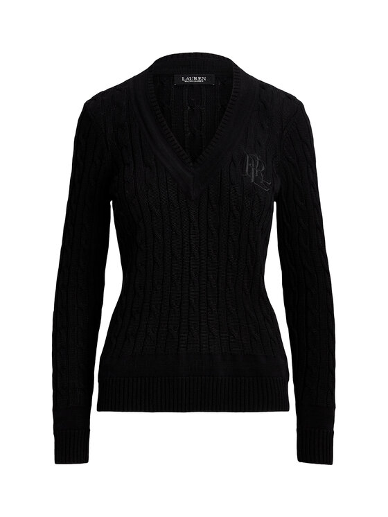 LAUREN RALPH LAUREN LAUREN RALPH LAUREN Pulover Meren 200888795004 Črna Regular Fit