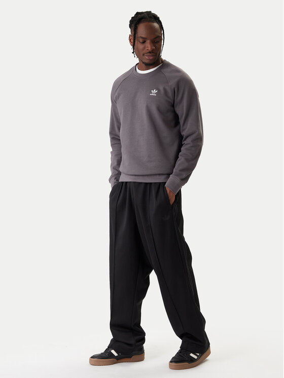 adidas adidas Μπλούζα Trefoil Essentials JW3598 Γκρι Regular Fit