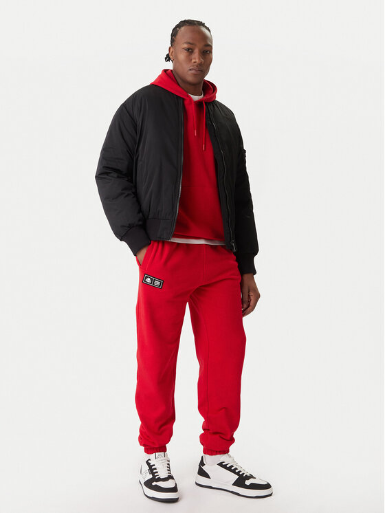 Kappa Kappa Teplákové kalhoty Olmos 311M2TW Červená Regular Fit