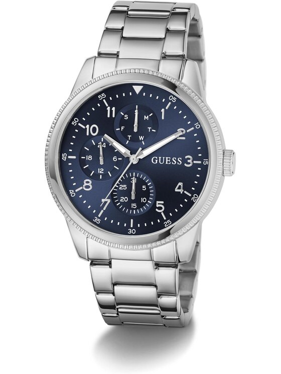 Guess Guess Hodinky GW0970G1 Stříbrná