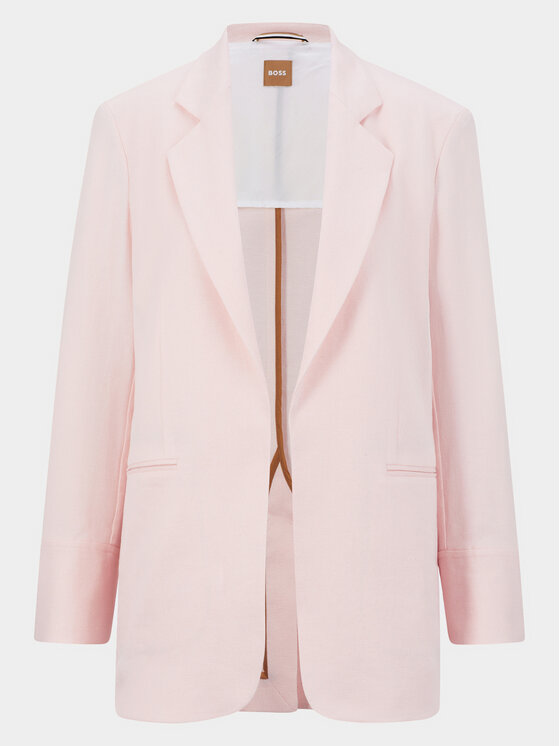 BOSS Boss Marynarka Jodhi 50486776 Różowy Oversize