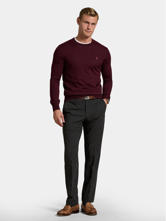 Polo Ralph Lauren Polo Ralph Lauren Pullover 710946143005 Dunkelrot Slim Fit
