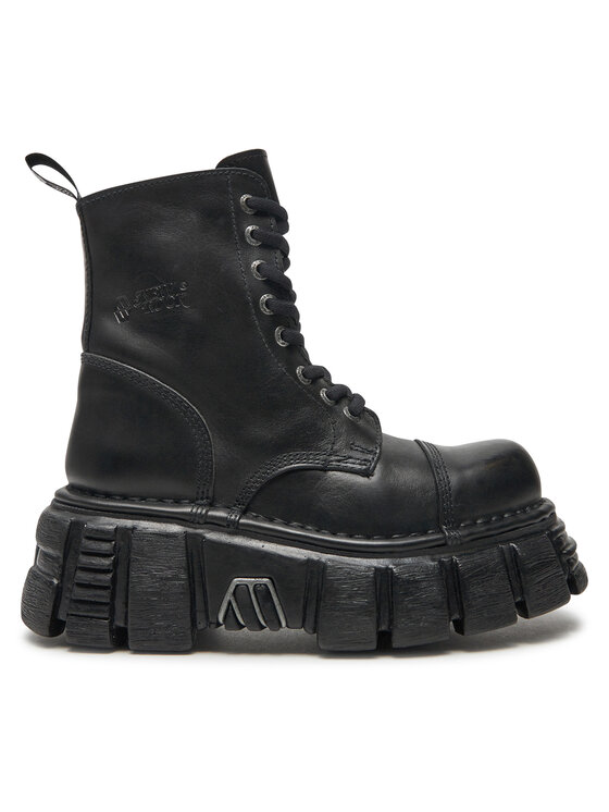 NEW ROCK NEW ROCK Bakancs M-NEWMILI083-S39 Fekete