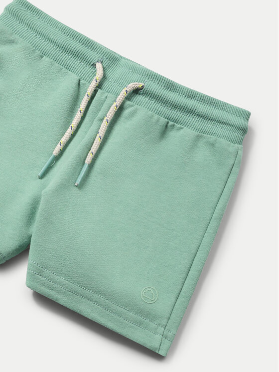 Mayoral Mayoral Pantaloni scurți sport 621 Verde Regular Fit
