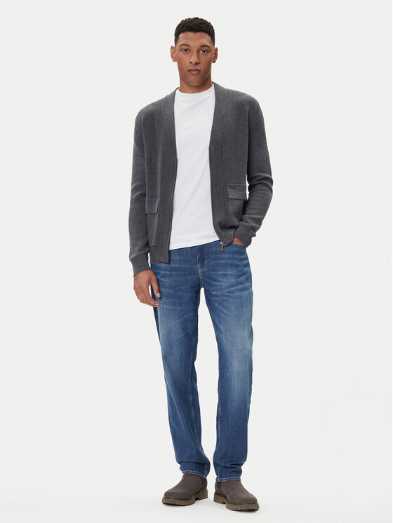 Guess Guess Cardigan M5BR10 Z0432 Grigio Regular Fit