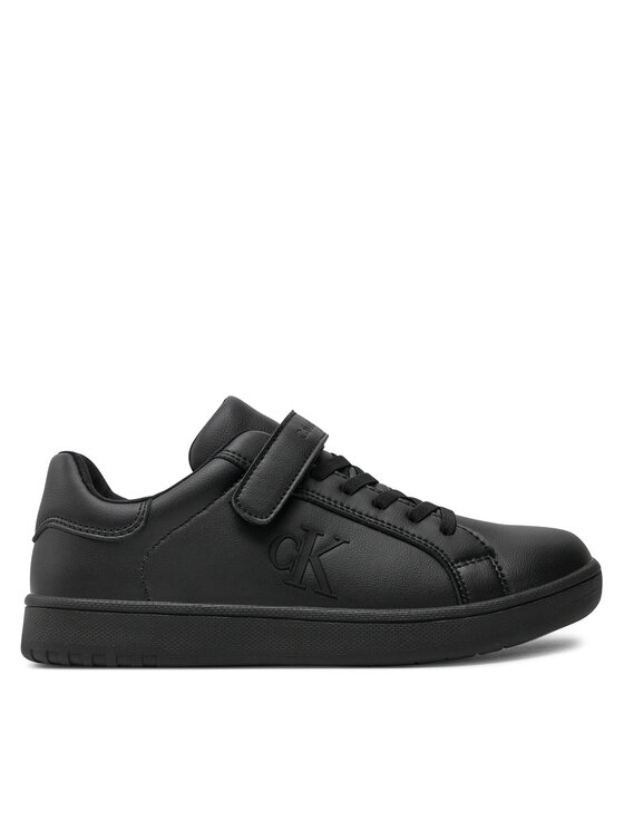 Calvin Klein Jeans Sneakers Low Cut Lace Up Velcro Sneaker V3X9 81054 1355 S Schwarz Modivo