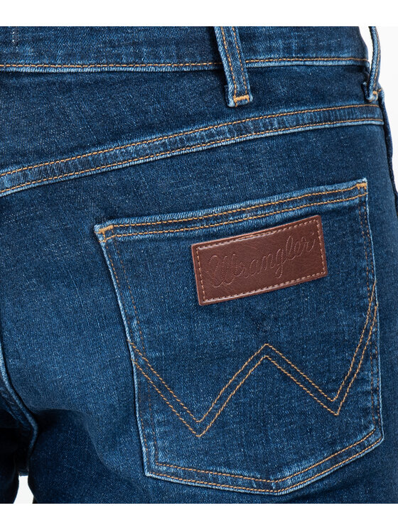Wrangler Wrangler Jeansy 112368466 Niebieski Tapered Fit