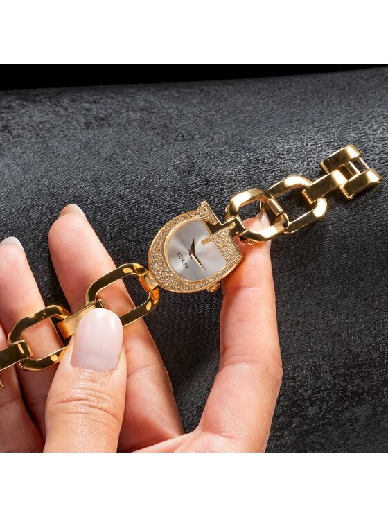 Guess Guess Zegarek GW0683L2 Złoty