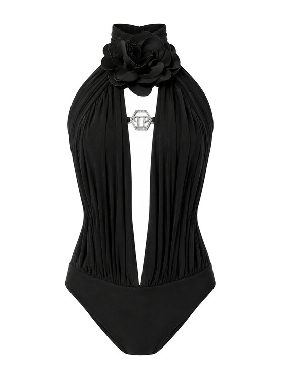 PHILIPP PLEIN PHILIPP PLEIN Body 31407 Czarny Skin Tight Fit