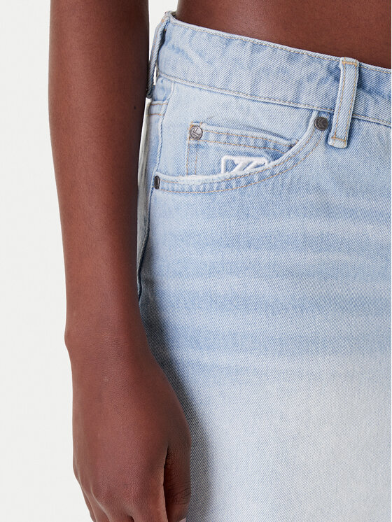 Karl Kani Karl Kani Jeans kratke hlače PD00005506 Modra Loose Fit