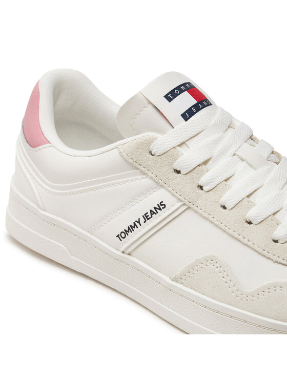 Tommy Jeans Tommy Jeans Αθλητικά Tjw Court Sneaker EN0EN02552 Εκρού