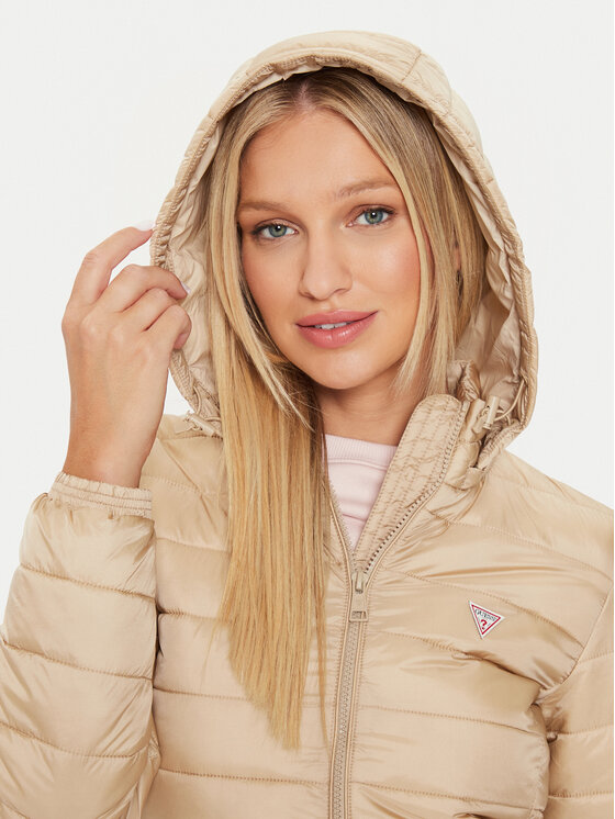 GUESS authentic Daunenjacke, NEU,Gr:M,NP:229€, Beige