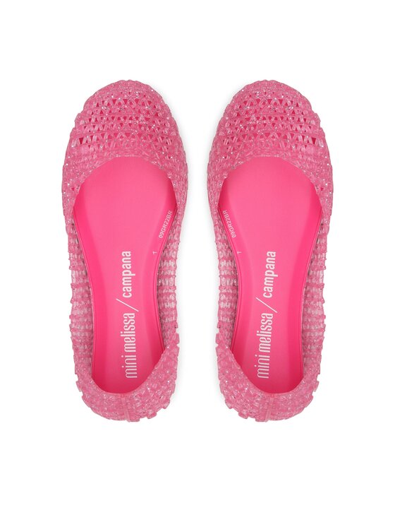 Melissa Melissa Balerinke Mini Melissa Campana Papel Inf 32996 Roza
