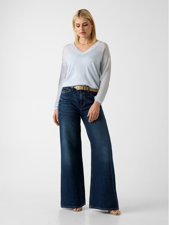 Guess Guess Svetr 182053 Modrá Classic Fit