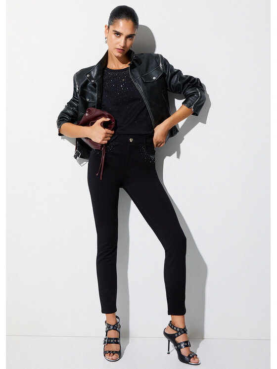 Liu Jo Liu Jo T-shirt TA6306JS923P9282 Nero Regular Fit