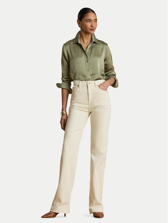 LAUREN RALPH LAUREN LAUREN RALPH LAUREN Koszula 200P13808004 Zielony Regular Fit