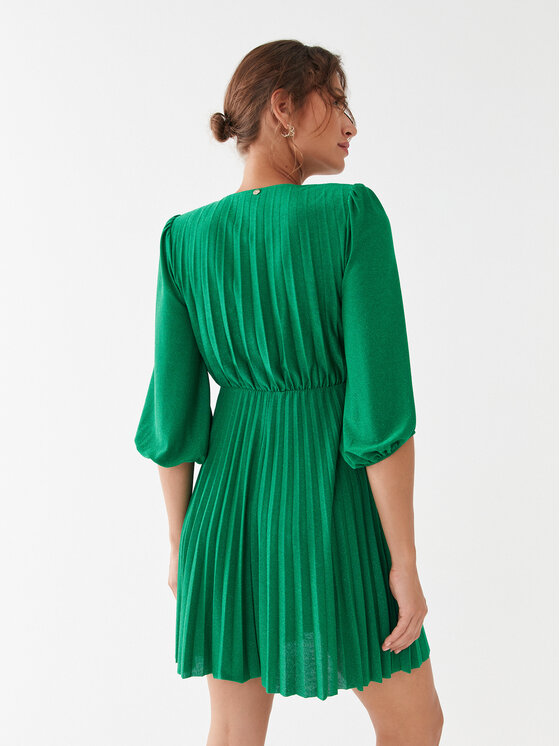 Liu Jo Liu Jo Coctailkleid CF3224 J1923 Grün Regular Fit