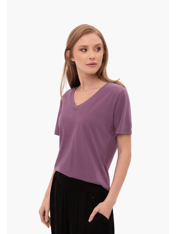 T-Shirt, rozmiar XL, Różowe, T-LEA