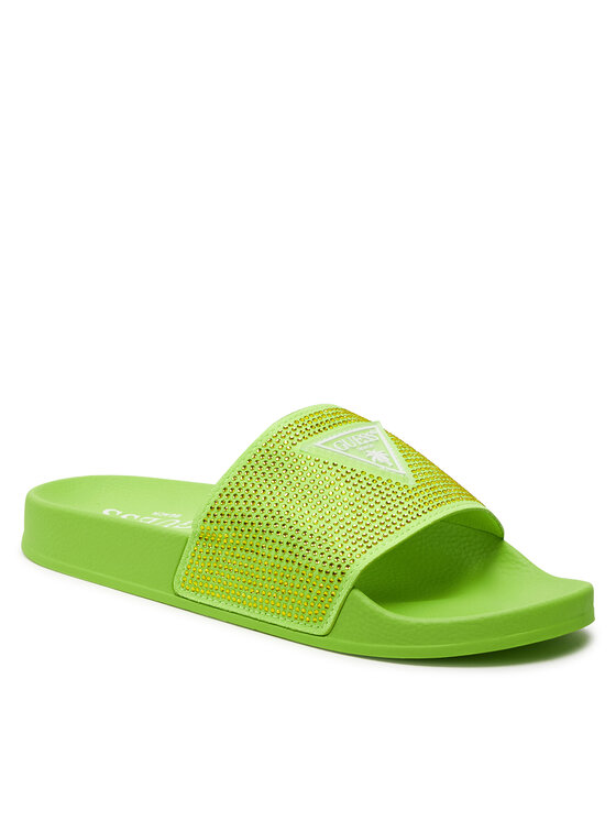 Guess Guess Šľapky E4GZ25 BB00F Zelená