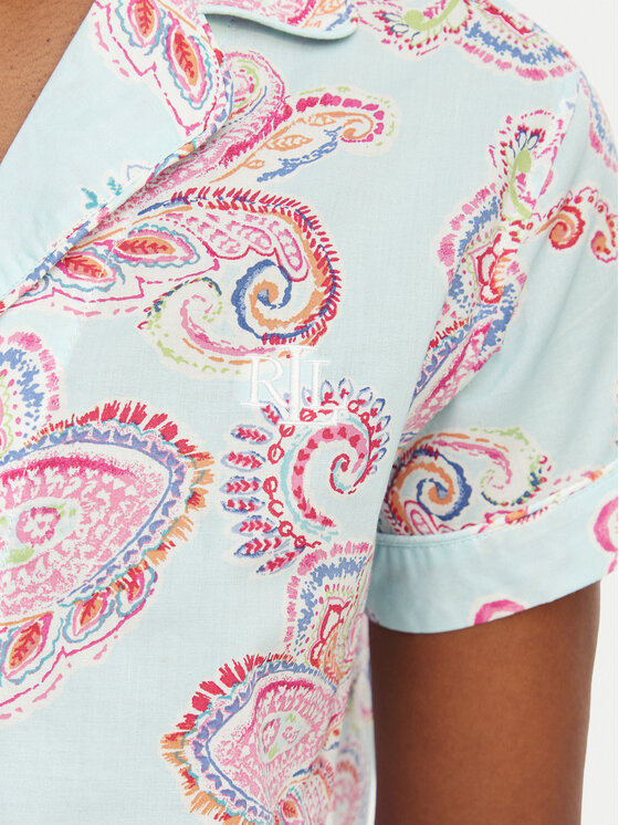 LAUREN RALPH LAUREN LAUREN RALPH LAUREN Pijama LAUREN RALPH LAUREN-ILN12506 Albastru deschis Regular Fit
