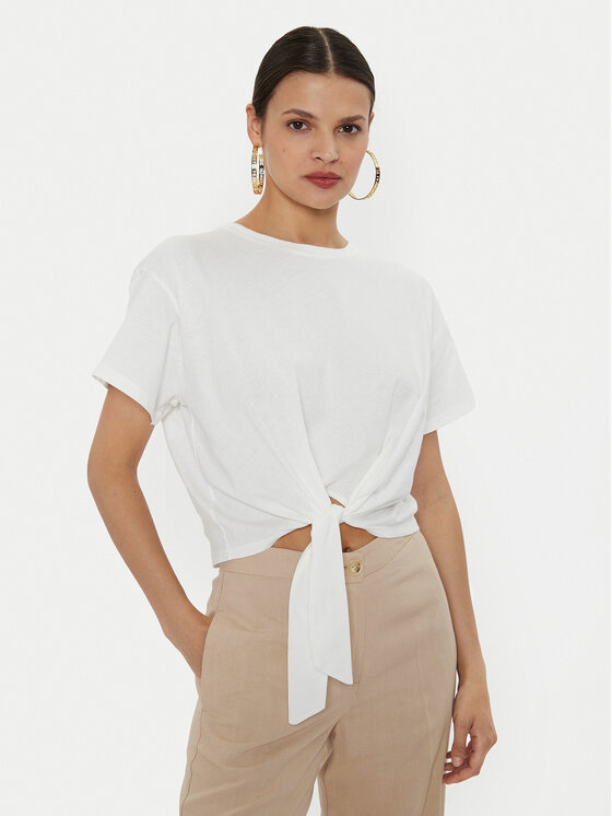 ViCOLO ViCOLO Tricou UB0044 Alb Relaxed Fit