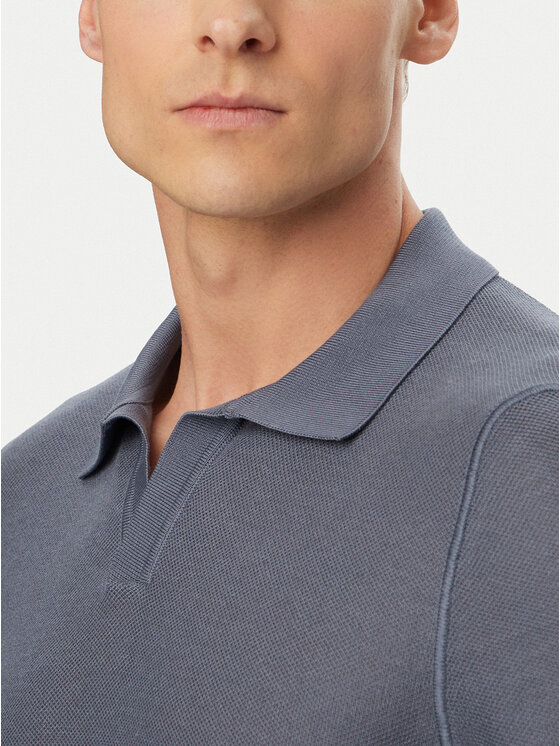 BOSS BOSS Polo H-Narciso 50560483 Niebieski Regular Fit