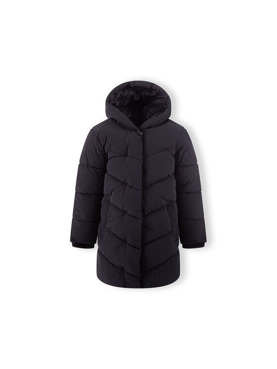 minoti minoti Kurtka zimowa 32COAT168 Czarny Longline Fit