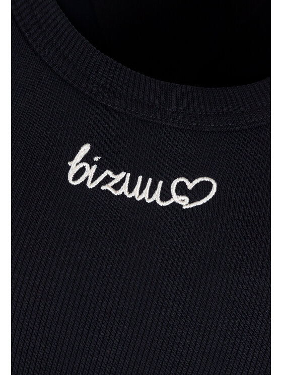 BIZUU BIZUU Tank top LOVIE Czarny Standard Fit