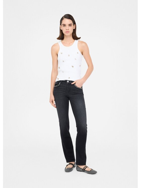 Liu Jo Liu Jo Jeans UF5016D479787462 Nero Slim Fit