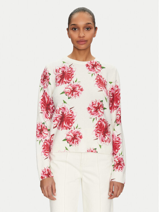 Damski Sweter Morgan, Rozmiar S, Écru, 251-MFLOWER