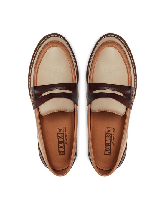 Pikolinos Mokasyny Aldaya W8J-3541C2 Beżowy | Modivo.pl