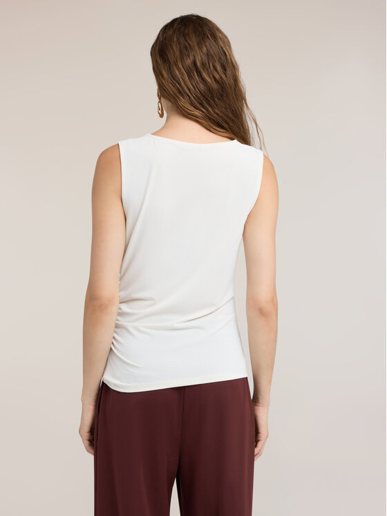Motivi Motivi T-Shirt G018W003692N011 Biały Slim Fit
