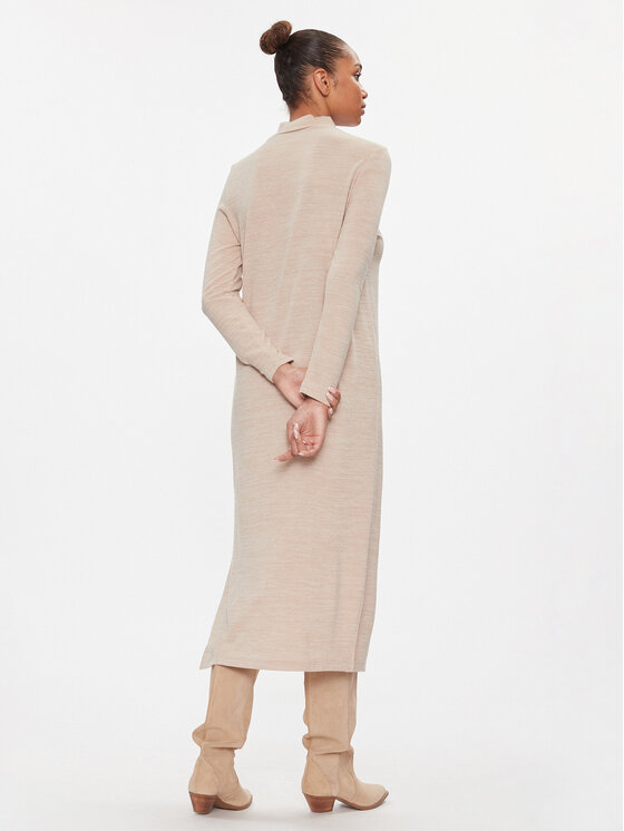 Vero Moda Vero Moda Kootud kleit 10293849 Ekrüüvärv Regular Fit