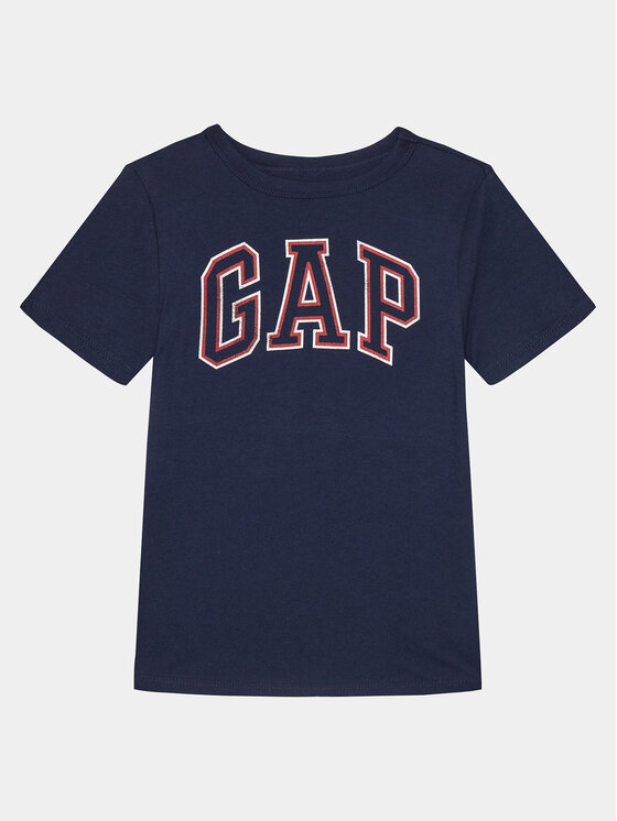 Gap Gap Marškinėliai 473269-03 Tamsiai mėlyna Regular Fit