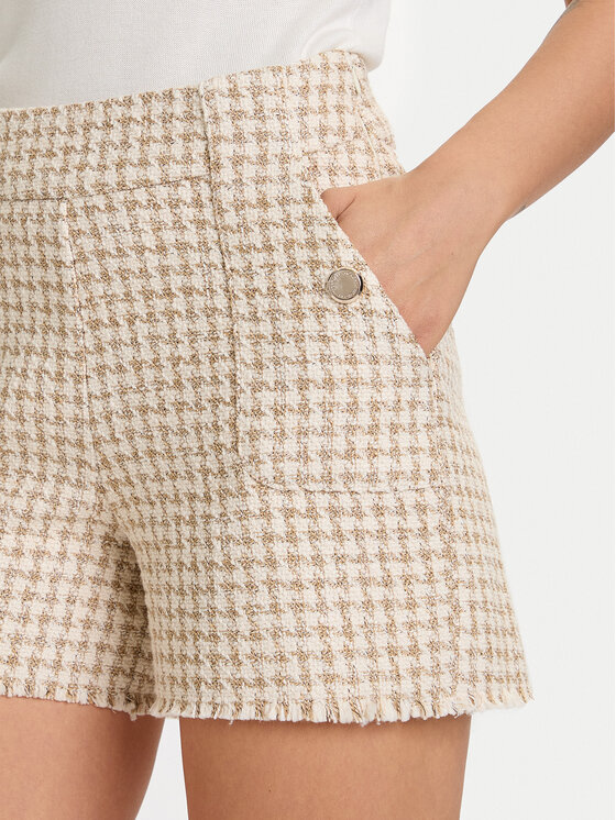 Morgan Morgan Stoffshorts 252-SHAV.F Beige Regular Fit