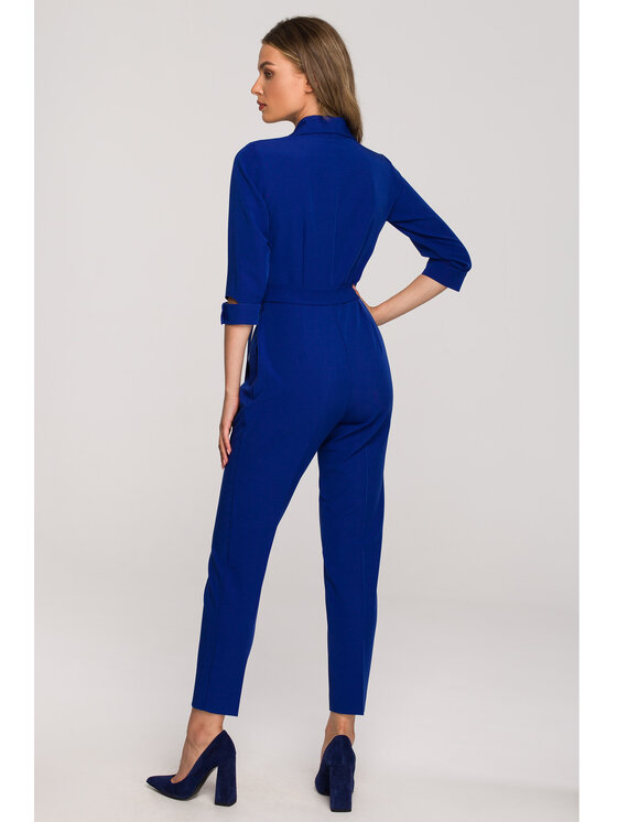 Stylove Stylove Overal S316 Modrá Regular Fit