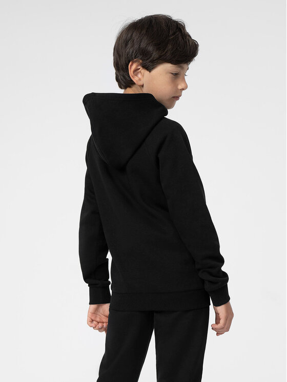 4F 4F Μπλούζα 4FJSS23TSWSM220 Μαύρο Regular Fit