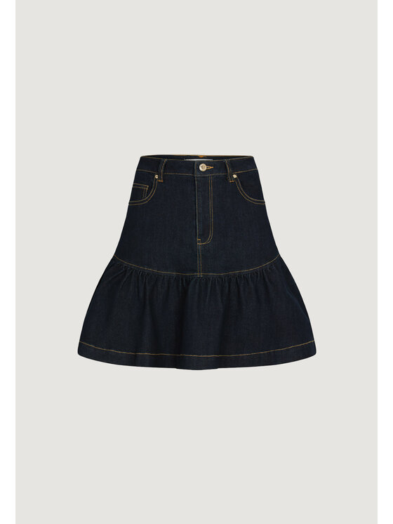 Morgan Morgan Jeansrock 261-JSOUBIA Dunkelblau Regular Fit