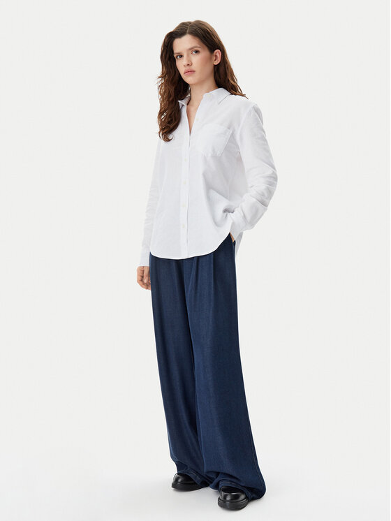 Gap Gap Košeľa 885287-16 Biela Regular Fit