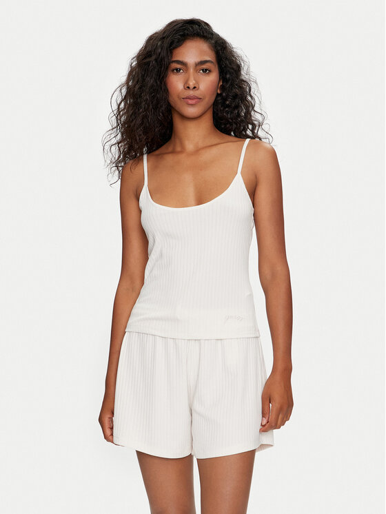 Guess Top O4GP10 KBXB2 Béžová Regular Fit