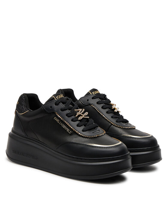 KARL LAGERFELD KARL LAGERFELD Sneakersy KL63519F Czarny