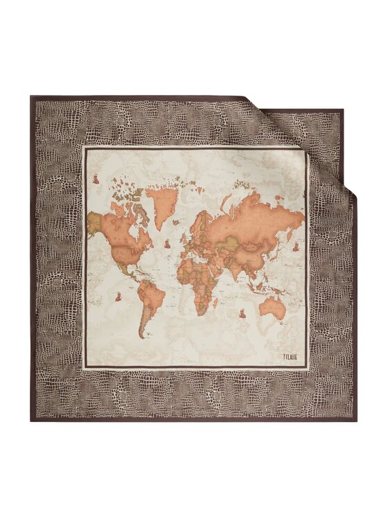 Alviero Martini Prima Classe Alviero Martini Prima Classe Foulard Maxi foulard 130x130 Marrone