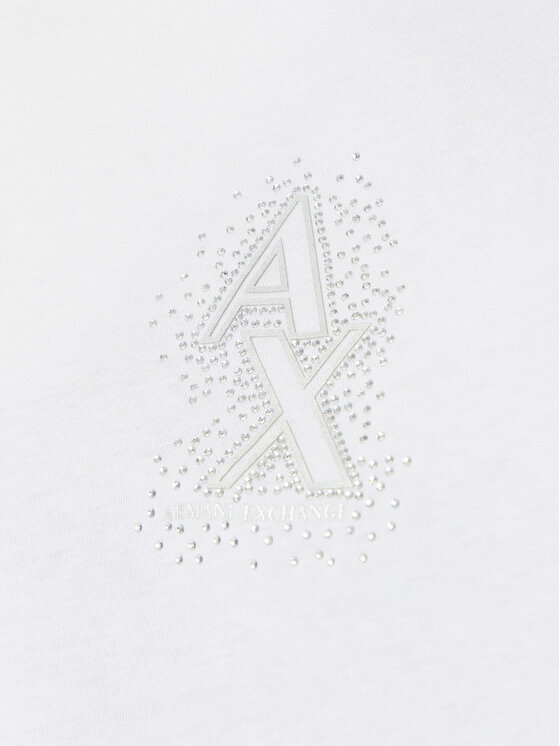 Armani Exchange Armani Exchange T-Shirt XW000102 AF10359 U0002 Biały Relaxed Fit